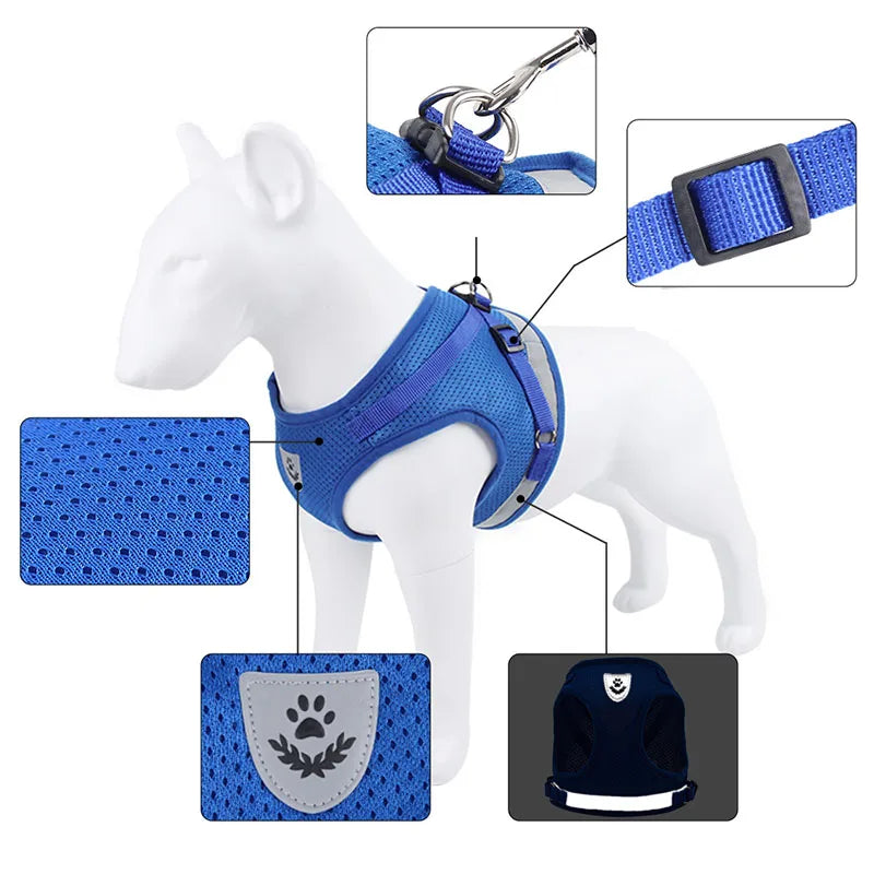 cat-dog-harness-reflective-escape-proof