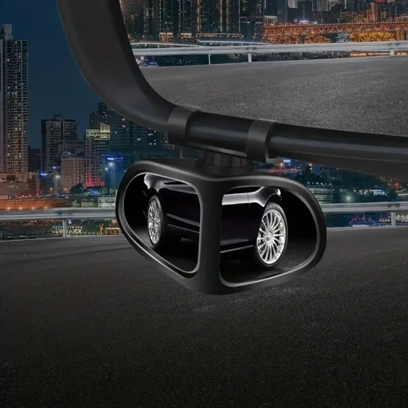 360° Adjustable Blind Spot Mirror – Dual Wide Angle Auxiliary Rearview Mirror for Car Front & Rear Wheels