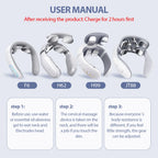 Smart Neck Massager – Heated TENS Pulse Cervical Massager