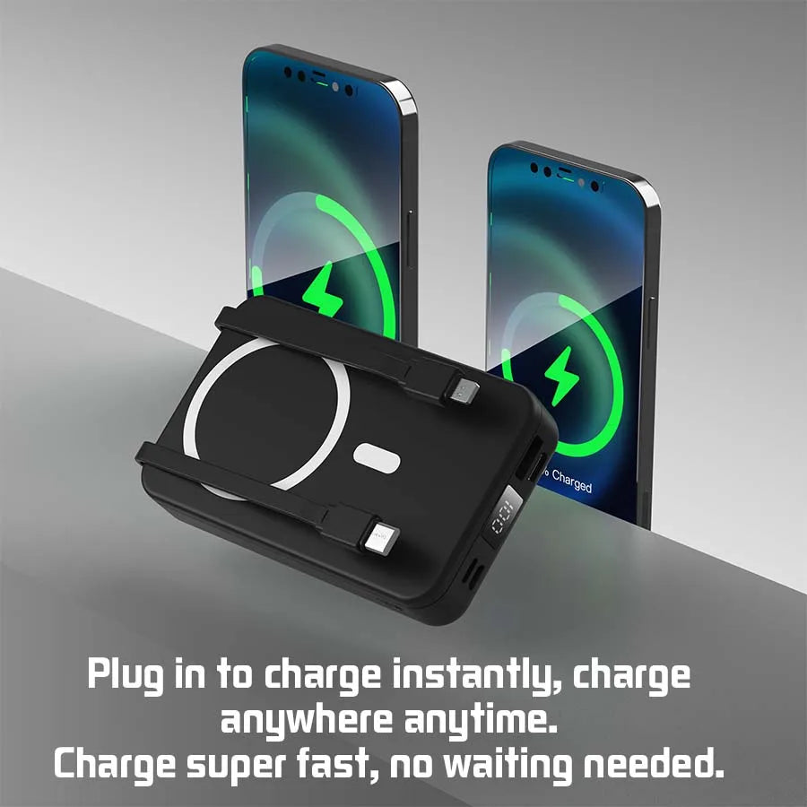 10000mAh Wireless Magnetic Power Bank