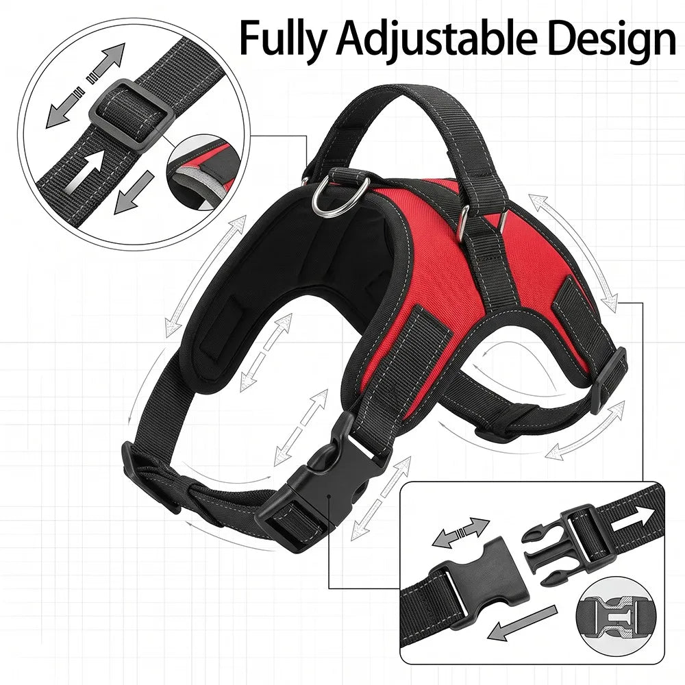 no-pull-dog-harness-reflective-mesh