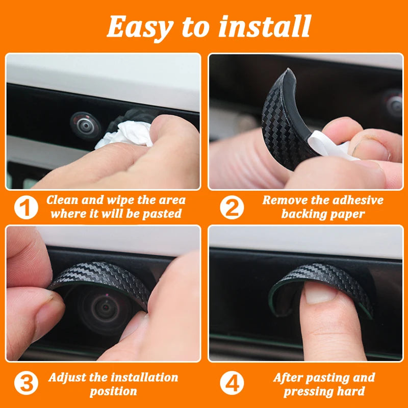 Self-Adhesive Car Camera Rain Cover