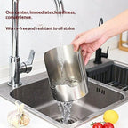 Stainless Steel Utensil Storage Rack – Ladle & Pot Lid Holder