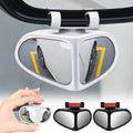 360° Adjustable Blind Spot Mirror – Dual Wide Angle Auxiliary Rearview Mirror for Car Front & Rear Wheels