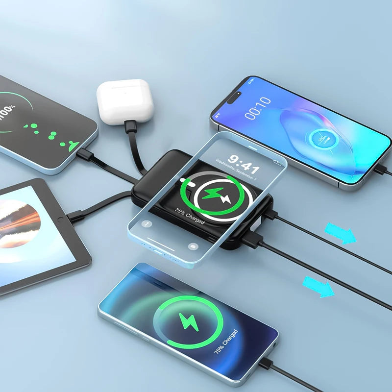 10000mAh Wireless Magnetic Power Bank