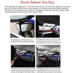 360° Adjustable Blind Spot Mirror – Dual Wide Angle Auxiliary Rearview Mirror for Car Front & Rear Wheels