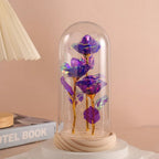 LED Eternal Rose Light – 24K Gold Foil Flower Gift