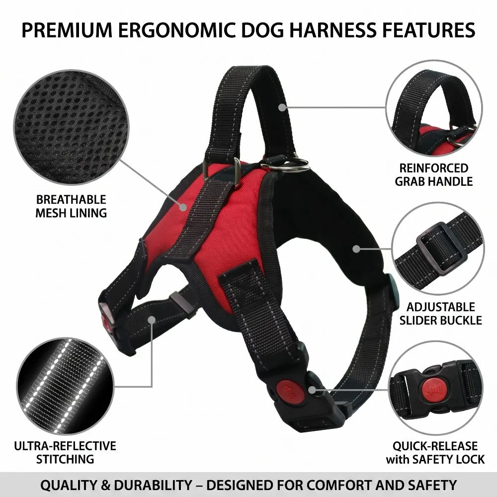 escape-proof-dog-harness-with-handle