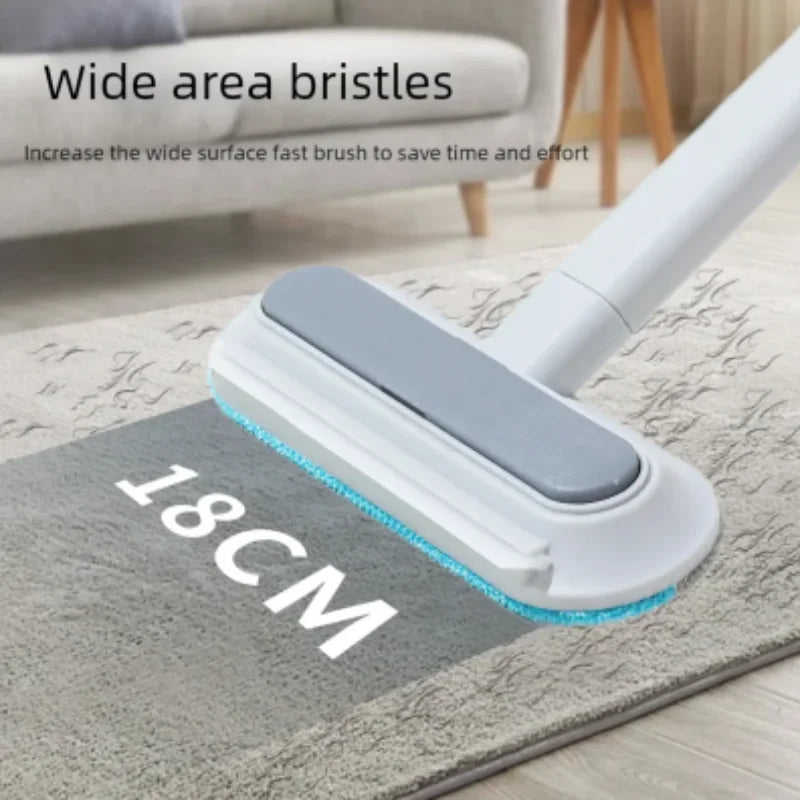 3-in-1 Pet Hair Remover Brush – Long Handle Lint Roller