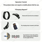 HT30 Smart Bracelet Waterproof LED Fitness Tracker