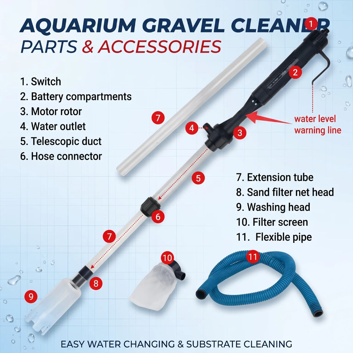 aquarium-cleaning-tool-adjustable-height